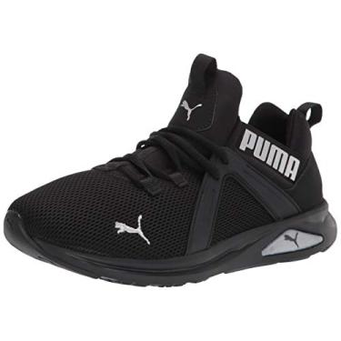 Imagem de PUMA Tênis feminino Enzo 2 Cross Trainer, Puma preto metálico prateado, 5.5