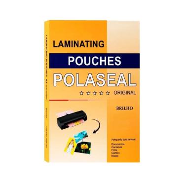 Imagem de Plástico Polaseal Plastificação Refil A4 220x307 0,03 100un