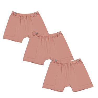 Imagem de Calças para cuidados com incontinência, shorts de perna de cateter com bolsos para urina para homens/mulheres, bolsa de drenagem de ostomia para idosos (Wowen-M)
