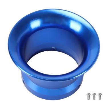 Imagem de PWK Copo de buzina de vento de admissão 50 mm 5.0 cm interface de filtro de ar de carburador modificado para PWK 21-24-26-28-30 mm carburador para Yamaha Kawasaki ATV ciclomotor Go Kart Dirt Bike azul