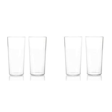 Imagem de Tupperware Copo Clearly Elegant 400 ml / 382.7 g Conjunto de 4