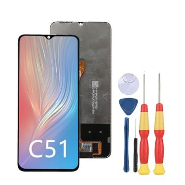Imagem de SiuVorZhi Tela LCD compatível com Oukitel C51 Display LCD Touch Screen Assembly Peças de reposição com ferramentas.