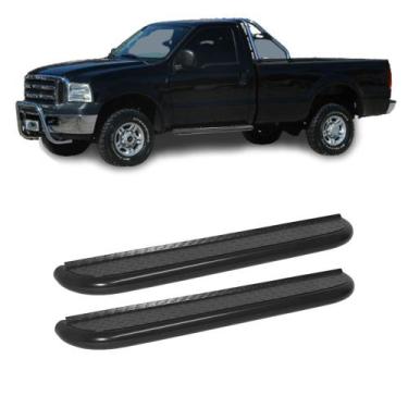 Imagem de Estribo F250 1999 a 2012 Cabine Simples Preto Plataforma - CCF