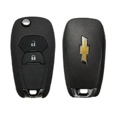 Imagem de Carcaça Chave Canivete Chevrolet 2 Botoes Onix S10 Ltz 2020 2021 - gm