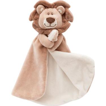 Imagem de Naninha Pelúcia macia Bebê Leãozinho Buba, Marrom, Leãozinho
