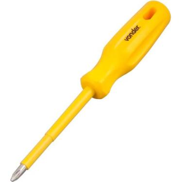 Imagem de Chave phillips 1/4x4" n.2 vanád. haste isolada 1000v Vonder