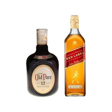 Imagem de Whisky Old Parr Grand Escocês 12 anos 1L + Whisky - Johnnie Walker Red
