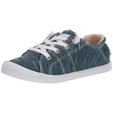 Imagem de Roxy Tênis feminino Rory sem cadarço, Azul-petróleo, 35