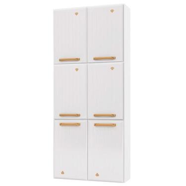 Imagem de Paneleiro em Aço Diamante 6 Portas Branco 818309 - Telasul, Branco, Mo