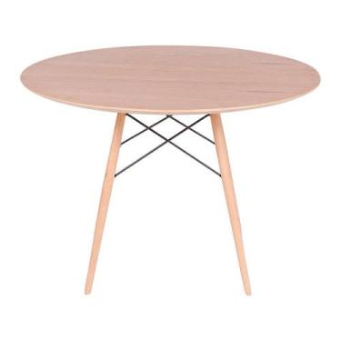 Imagem de Mesa Eames Eiffel Redonda 120cm - Freijó - mgsaarinen