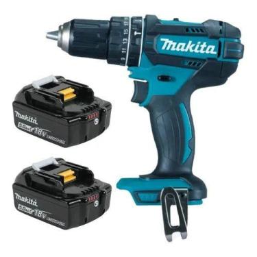 Imagem de Furadeira Parafusadeira 2 Baterias 18v 5ah Dhp482 S/ Carreg - Makita
