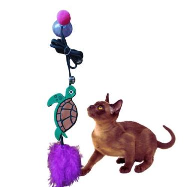 Imagem de Brinquedo interativo pet gato tartaruga cat - FN PETS