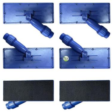 Imagem de Kit 8 Unidades Suporte LT Com tiras autocolantes Limpa Tudo  Sanches A