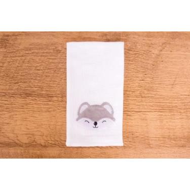 Imagem de Paninho Toalha de Boca Safari Para Bebê Masculino Aplicações Fofas 100