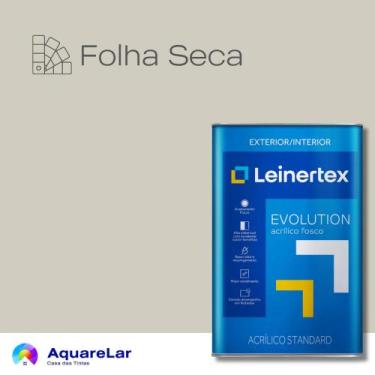Imagem de Evolution Acrílico Leinertex Fosco 18L, FOLHA SECA