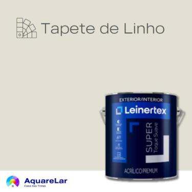 Imagem de Super acrílica leinertex toque suave acetinado 3,6l, TAPETE DE LINHO, 