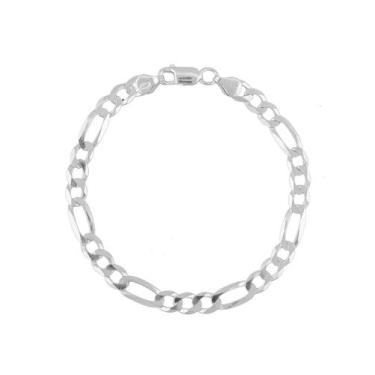 Imagem de Pulseira Masculina 21cm 3 Em 1 Em Prata 925 - DR Joias