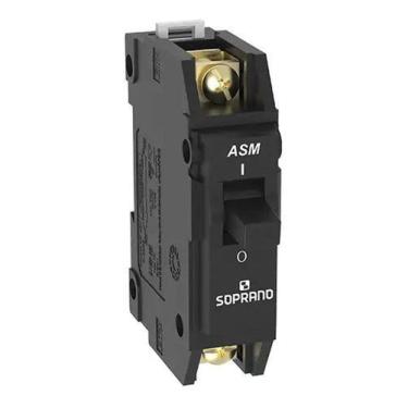 Imagem de Disjuntor Monofásico Nema Din 15a Soprano Termomagnético