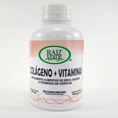 Imagem de Colágeno + Vitaminas 500mg 60caps - Raiz Verde