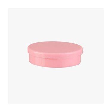 Imagem de Kit 10 Latinhas Pote Mint To Be Plástica Rosa Lembrancinha 5x1cm - RU1