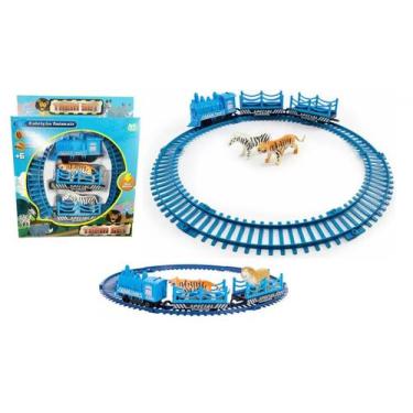 Imagem de Trenzinho Brinquedo Infantil Ferrorama elétrico Locomotiva - Altimar