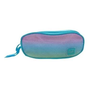 Imagem de Estojo Escolar Clio Style Duas Divisórias Degradê Mf3094