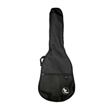 Imagem de Capa P/ Violão Clássico Simples 2 Alças - Nylon 600 - Preto Bkr 1 F108