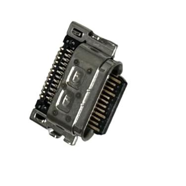 Imagem de zhxchzhi Conector de porta de carregamento OEM compatível com Motorola Moto Edge 50 Fusion XT2429 5 peças