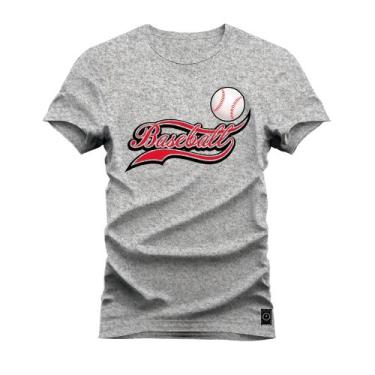 Imagem de Camiseta Plus Size Algodão Premium T-Shirt Baseball - Nexstar, G1, Cin