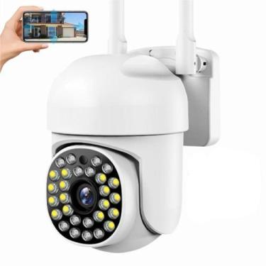 Imagem de Camera Wifi IP de Segurança Externa FHD 1080P 360 Speed Dome - OHEY