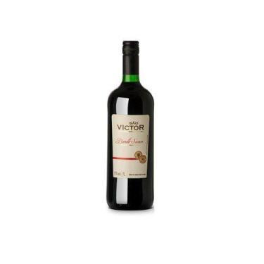 Imagem de Vinho Tinto Nacional São Victor Suave Garrafa 1L