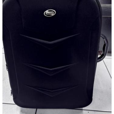 Imagem de Mala de viagem grande resistente expanssiva Frabags02GG, Preto