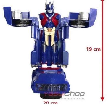 Imagem de Boneco Transformers Optimus Prime Caminhão A Pilha Bateria. - toys kin