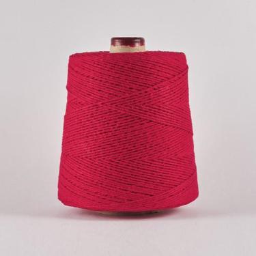 Imagem de Barbante Eco Brasil Fio 6 1 Kilo Colorido Soberano p/ Crochê, Vermelho