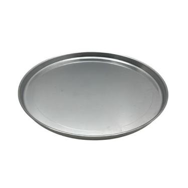 Imagem de Forma de Pizza 35cm Alumínio com Borda Arredondada - Alumínio Forte de