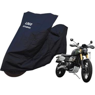 Imagem de Capa Impermeável Proteção UV Moto Triumph Scrambler 1200 XE - Mz