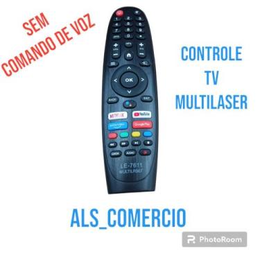 Imagem de Controle remoto tv Multilaser Lê 7611 - Lelong