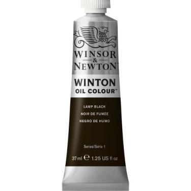 Imagem de Tinta A Óleo Para Tela Winton 37ml 337 S1 Lamp Black - Winsor & Newton