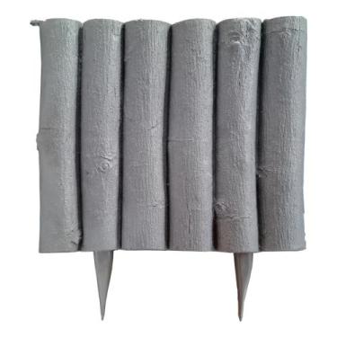 Imagem de Cerca Para Jardim - Plástico Reciclado - Modelo Rústico - JR Injetados