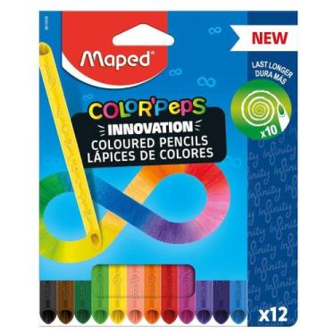 Imagem de Lapis De Cor Com 12 Cores Colorpeps Infinity - Maped