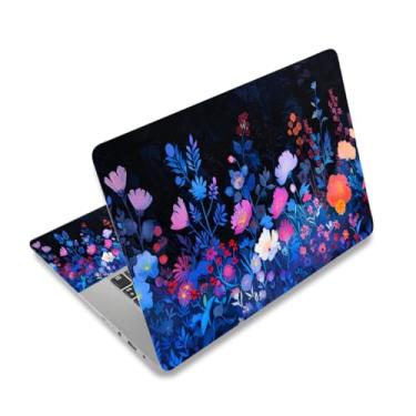 Imagem de Adesivo de laptop, 12 13 14 15 15 15,6 polegadas Netbook Laptop Skin adesivo reutilizável capa protetora capa para Toshiba Hp Samsung Dell Apple Acer Leonovo Sony Asus Laptop Notebook (flores pequenas