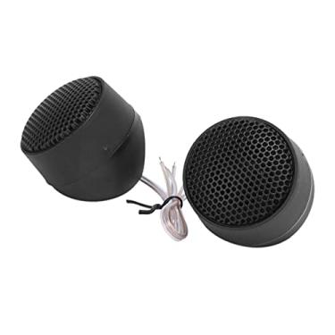 Imagem de Alto-falante de Carro Com Tweeter de Cúpula Universal, Som Nítido de Alta Eficiência, Material ABS, Resposta de Frequência de 420 KHz, para de áudio Automático, Adequado para