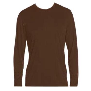 Imagem de Camisa Uv 50+ INFANTIL - Proteção Solar - Unissex - C&C, Marrom, G