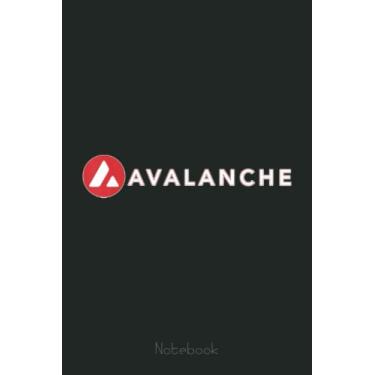 Imagem de Avalanche AVAX Crypto Logo Notebook: Transaction Log Ledger, Air Drop Tracker, Passwords Book for New and Experienced Traders 6x9 110 Page Gift Journal
