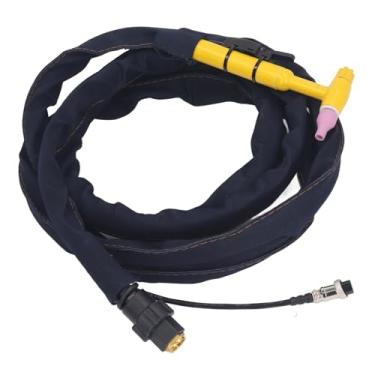 Imagem de Kit de Tocha de Soldagem Tig Qq150a, Com Tocha de Soldagem de Argônio Refrigerada a Ar de 4m, Capa de Cabo, para Máquina de Solda a Ws Tig200 250