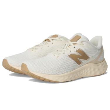 Imagem de New Balance Fresh Foam Arishi V4 Tênis de corrida feminino, angorá/incenso/angorá, 5 Wide