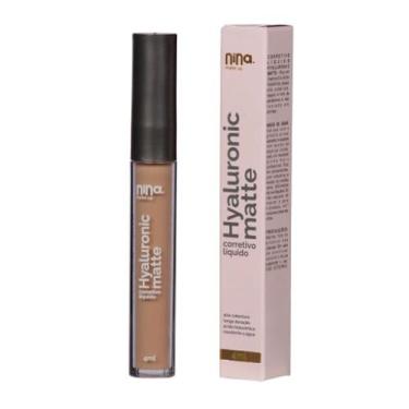 Imagem de Corretivo Liquido Hyaluronic Matte Nina Make Up, 3
