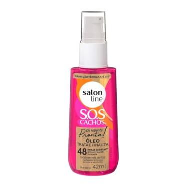 Imagem de Salon Line, Óleo Reparador, SOS Cachos, De Repente Pronta, Vegano - Para Cabelos Cacheados e Crespos, 42ml