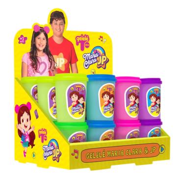 Imagem de Brinquedo Doce Brinquedo Gelelé Slime Maria Clara & JP Pote 180g und
