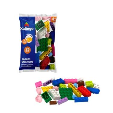 Imagem de Xalingo Blocos de Montar Criativos Clássicos 25 Peças